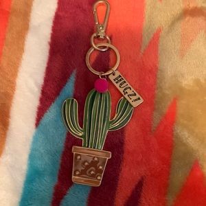 Cactus keychain